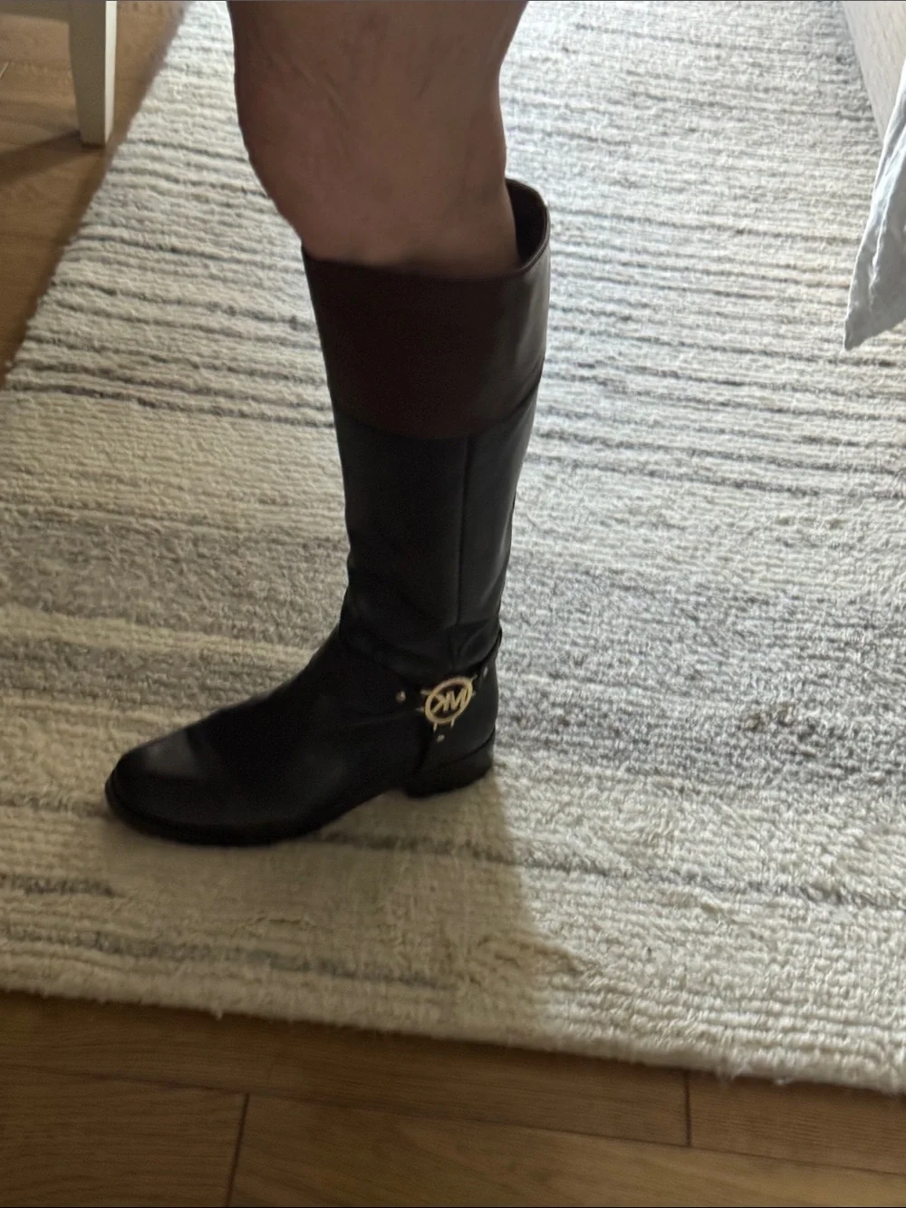 Michael Kors Fulton Wide Calf Boots
